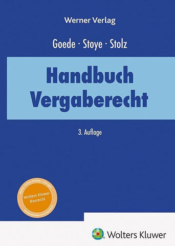 Handbuch des Vergaberechts