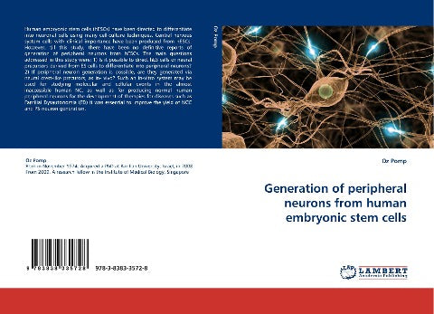 Generation of peripheral neurons from human embryonic stem cells