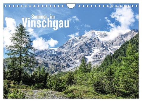 Sommer im Vinschgau (Wandkalender 2027 DIN A4 quer), CALVENDO Monatskalender