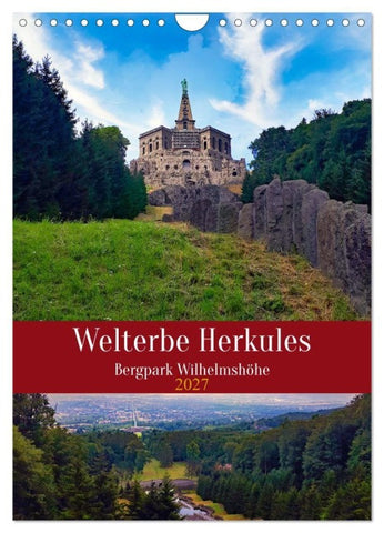 Welterbe Herkules (Wandkalender 2027 DIN A4 hoch), CALVENDO Monatskalender