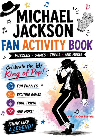 Michael Jackson Fan Activity Book