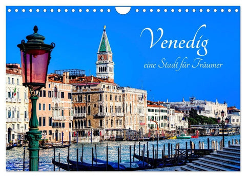 Venedig - eine Stadt für Träumer (Wandkalender 2027 DIN A4 quer), CALVENDO Monatskalender