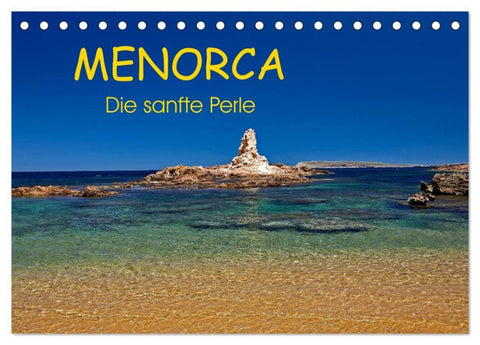 MENORCA - Die sanfte Perle (Tischkalender 2027 DIN A5 quer), CALVENDO Monatskalender