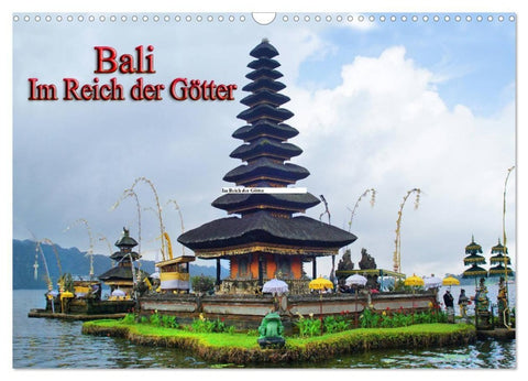 Bali. Im Reich der Götter (Wandkalender 2027 DIN A3 quer), CALVENDO Monatskalender