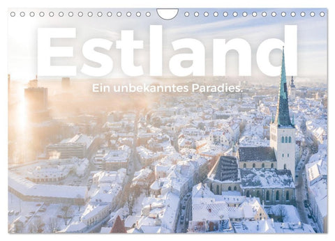 Estland - Ein unbekanntes Paradies. (Wandkalender 2026 DIN A4 quer), CALVENDO Monatskalender