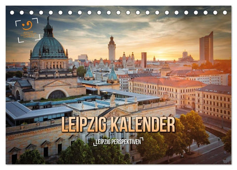Leipzig Kalender Perspektiven (Tischkalender 2027 DIN A5 quer), CALVENDO Monatskalender