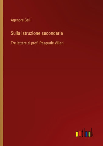 Sulla istruzione secondaria