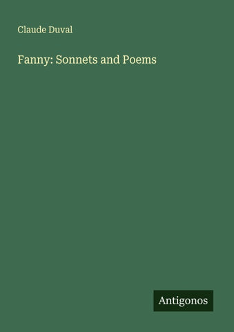 Fanny: Sonnets and Poems