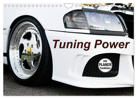 Tuning Power (Wandkalender 2026 DIN A4 quer), CALVENDO Monatskalender