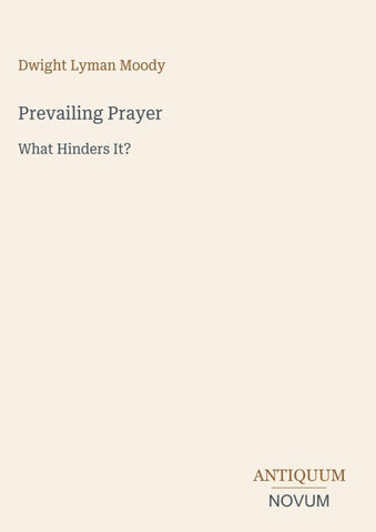Prevailing Prayer