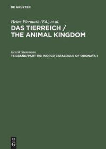 World Catalogue of Odonata I