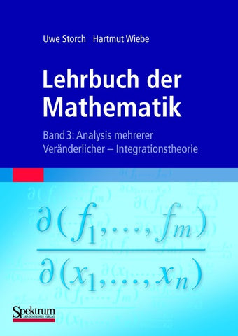 Lehrbuch der Mathematik, Band 3