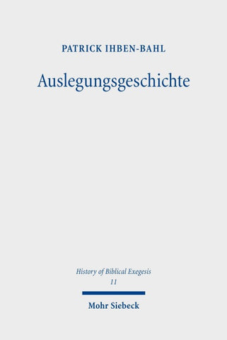 Auslegungsgeschichte