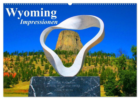Wyoming • Impressionen (Wandkalender 2027 DIN A2 quer), CALVENDO Monatskalender
