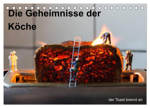Die wahren Köche (Tischkalender 2026 DIN A5 quer), CALVENDO Monatskalender