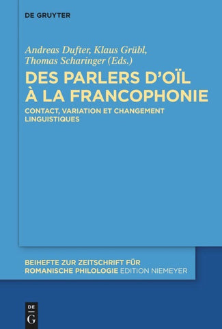 Des parlers d’oïl à la francophonie