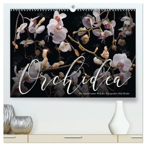Orchidea (hochwertiger Premium Wandkalender 2026 DIN A2 quer), Kunstdruck in Hochglanz