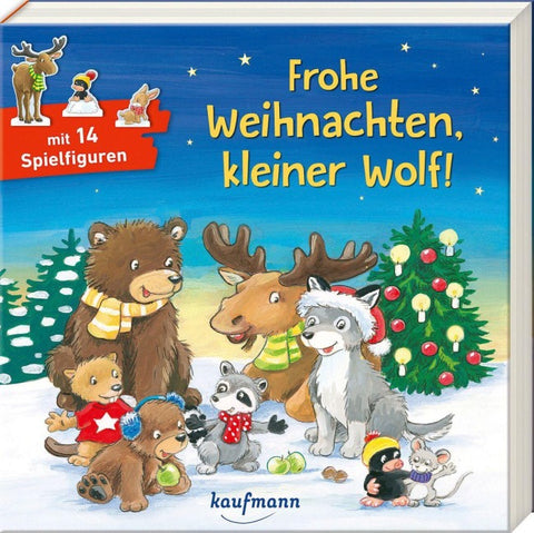 Frohe Weihnachten, kleiner Wolf!