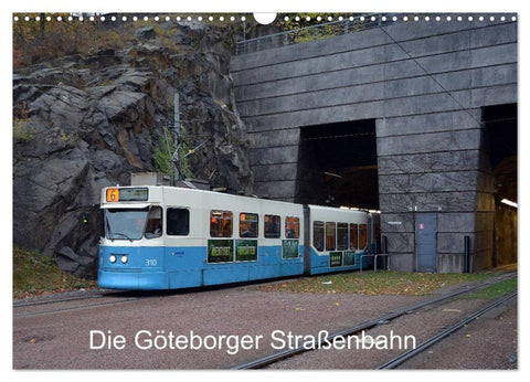 Die Göteborger Straßenbahn (Wandkalender 2027 DIN A3 quer), CALVENDO Monatskalender
