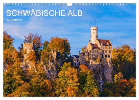 SCHWÄBISCHE ALB W.Dieterich (Wandkalender 2027 DIN A3 quer), CALVENDO Monatskalender