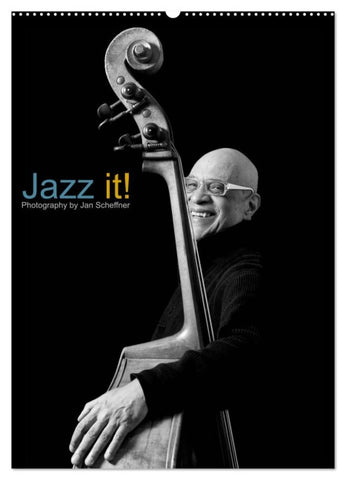Jazz it! (Wandkalender 2026 DIN A2 hoch), CALVENDO Monatskalender