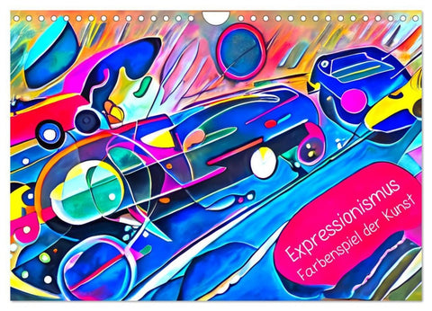 Expressionismus - Farbenspiel der Kunst (Wandkalender 2026 DIN A4 quer), CALVENDO Monatskalender