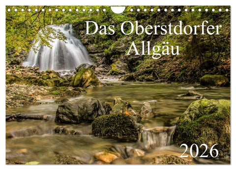Das Oberstdorfer Allgäu (Wandkalender 2026 DIN A4 quer), CALVENDO Monatskalender