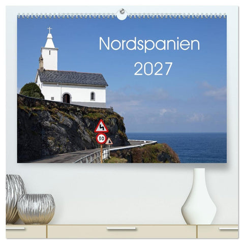 Nordspanien (hochwertiger Premium Wandkalender 2027 DIN A2 quer), Kunstdruck in Hochglanz
