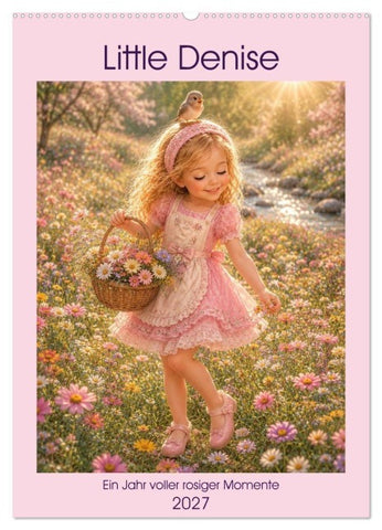 Little Denise (Wandkalender 2027 DIN A2 hoch), CALVENDO Monatskalender