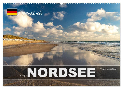 Meerblick - die Nordsee (Wandkalender 2027 DIN A2 quer), CALVENDO Monatskalender