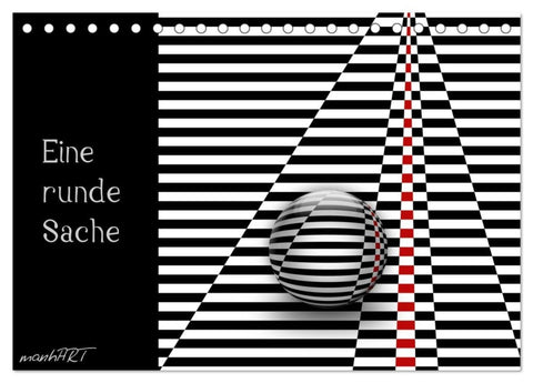 Eine runde Sache (Tischkalender 2026 DIN A5 quer), CALVENDO Monatskalender