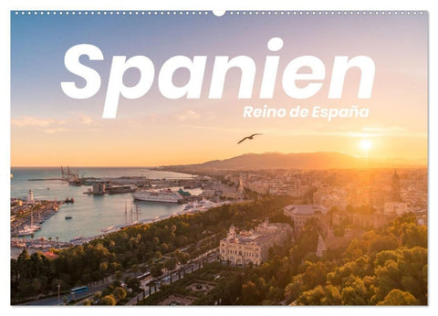 Spanien - einzigartige Motive (Wandkalender 2027 DIN A2 quer), CALVENDO Monatskalender