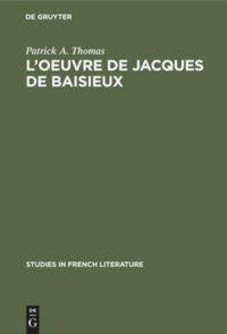 L’oeuvre de Jacques de Baisieux