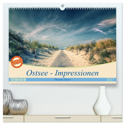 Ostsee - Impressionen (hochwertiger Premium Wandkalender 2027 DIN A2 quer), Kunstdruck in Hochglanz