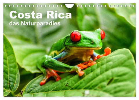 Costa Rica - das Naturparadies (Wandkalender 2027 DIN A4 quer), CALVENDO Monatskalender