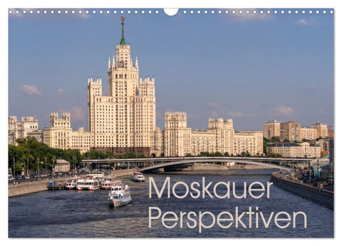 Moskauer Perspektiven (Wandkalender 2027 DIN A3 quer), CALVENDO Monatskalender