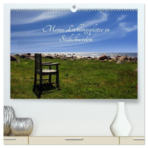 Meine Lieblingsplätze in Südschweden (hochwertiger Premium Wandkalender 2027 DIN A2 quer), Kunstdruck in Hochglanz
