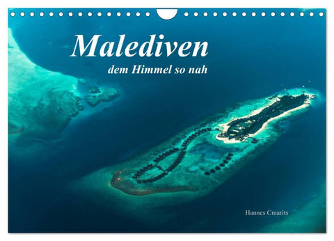 Malediven - dem Himmel so nah (Wandkalender 2026 DIN A4 quer), CALVENDO Monatskalender