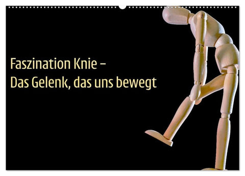 Faszination Knie - Das Gelenk, das uns bewegt (Wandkalender 2026 DIN A2 quer), CALVENDO Monatskalender