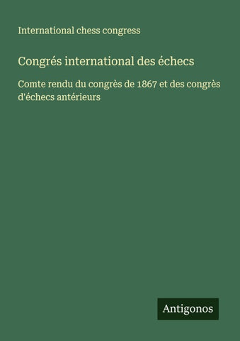 Congrés international des échecs