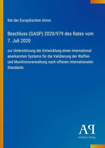 Beschluss (GASP) 2020/979 des Rates vom 7. Juli 2020