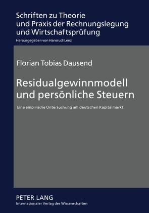Residualgewinnmodell und persoenliche Steuern