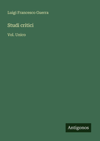 Studi critici