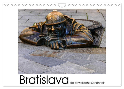 Bratislava die slowakische Schönheit (Wandkalender 2027 DIN A4 quer), CALVENDO Monatskalender
