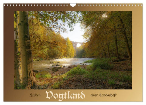 Vogtland - Farben einer Landschaft (Wandkalender 2027 DIN A3 quer), CALVENDO Monatskalender