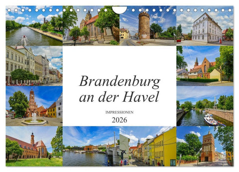 Brandenburg an der Havel Impressionen (Wandkalender 2026 DIN A4 quer), CALVENDO Monatskalender
