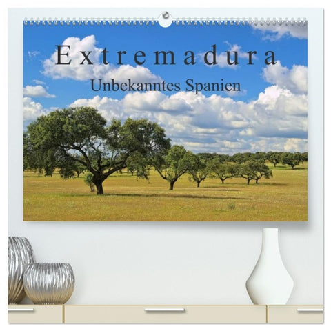 Extremadura - Unbekanntes Spanien (hochwertiger Premium Wandkalender 2026 DIN A2 quer), Kunstdruck in Hochglanz