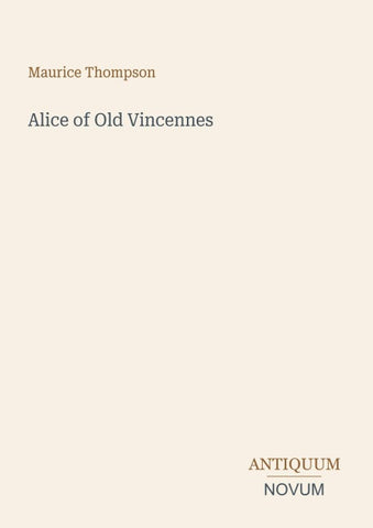 Alice of Old Vincennes