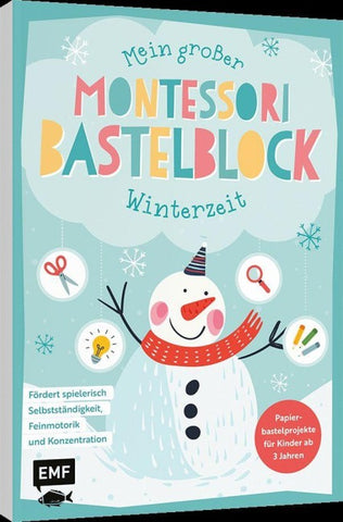 Mein großer Montessori-Bastelblock – Winterzeit