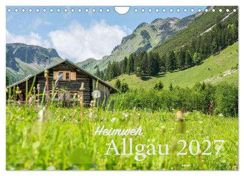 Heimweh Allgäu 2027 (Wandkalender 2027 DIN A4 quer), CALVENDO Monatskalender